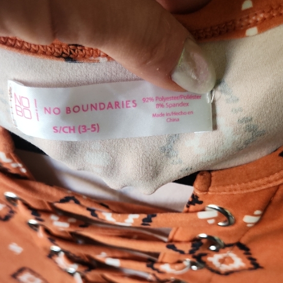 No Boundaries Orange Mini Dress - Picture 2 of 5